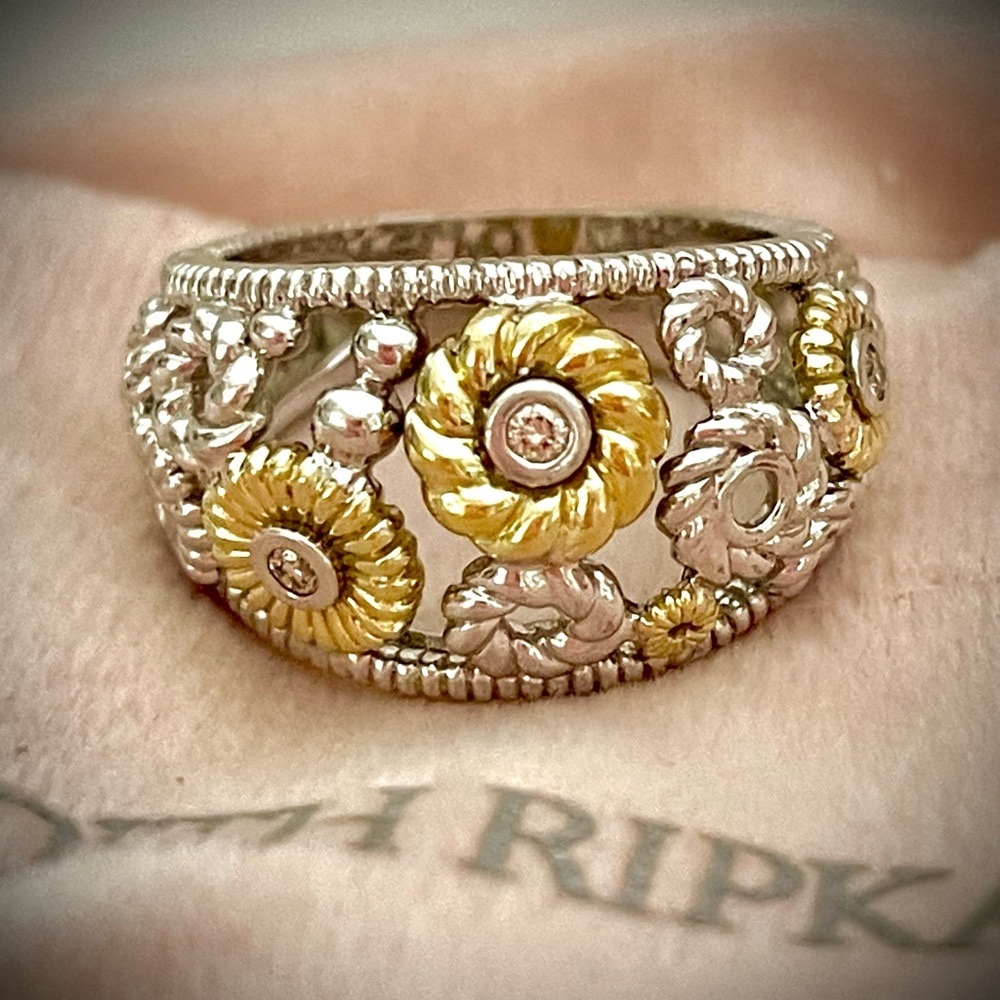 Judith Ripka 18k/Diamonds